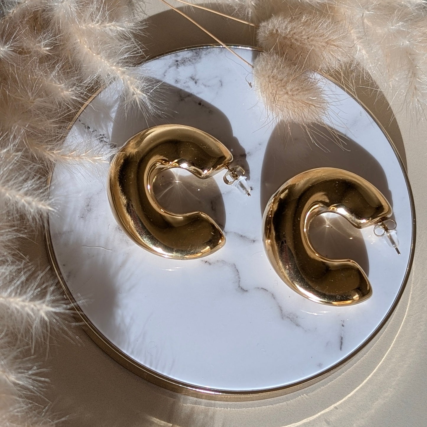 Ohrringe - Chunky Huggies