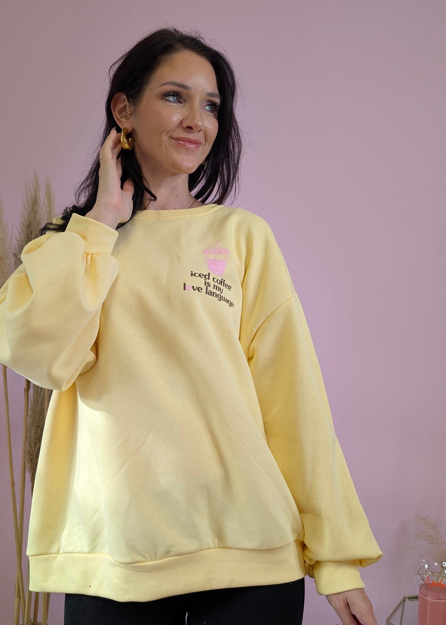 Pullover - Iced Coffee Gelb