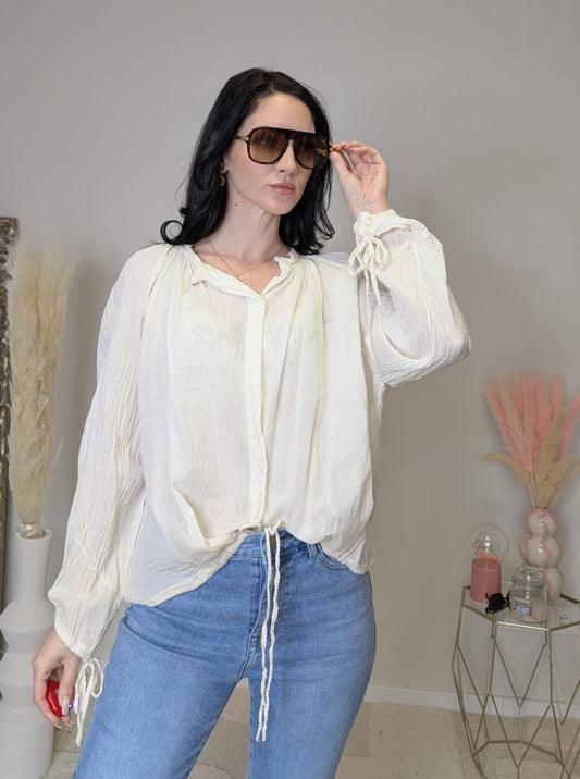 Boho Bluse "Vanilla Breeze"