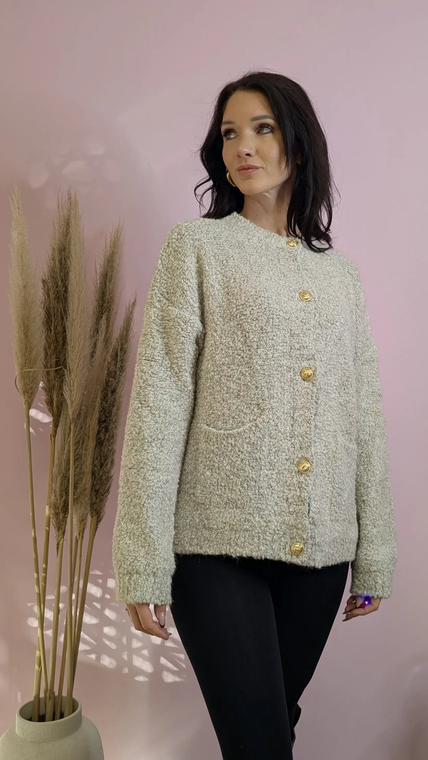 Cardigan - Teddyfluff Creme