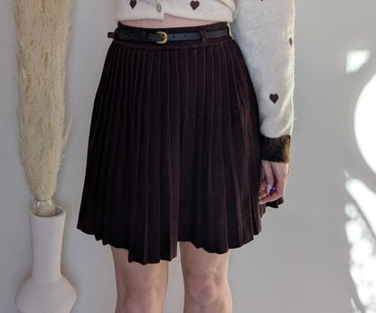 Faltenrock "Coffee Date"