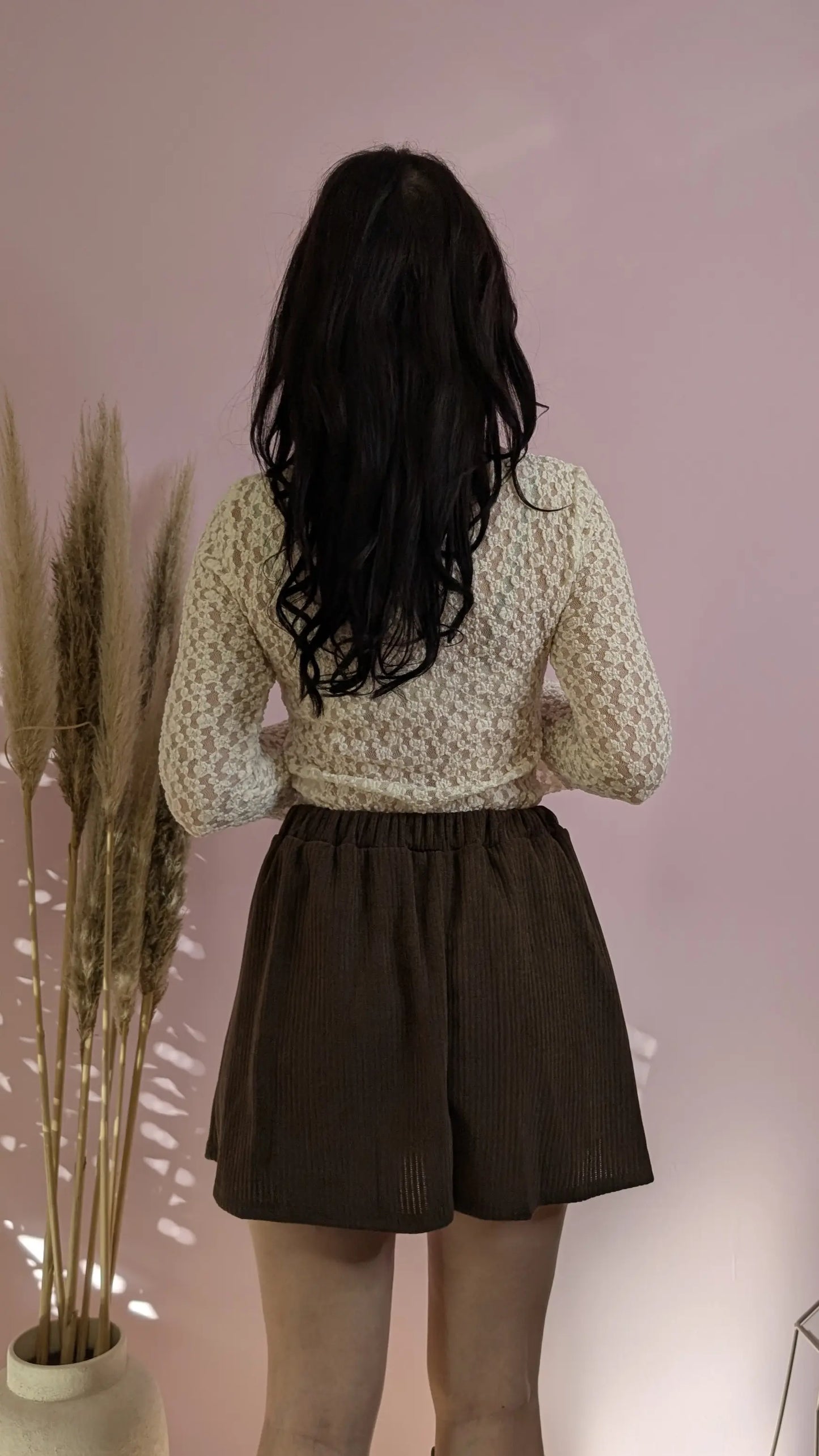 Faltenrock - Chocolate Pleat
