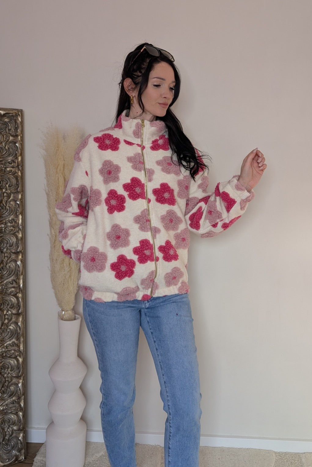 Teddy Jacket "Floral Dream"