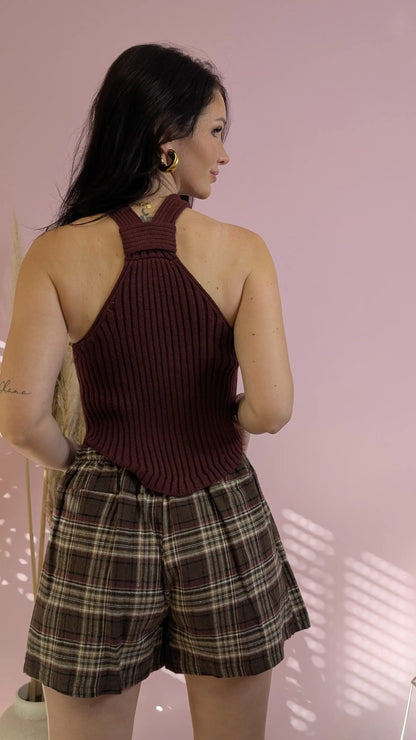 Karierter Hosenrock - Campus Queen