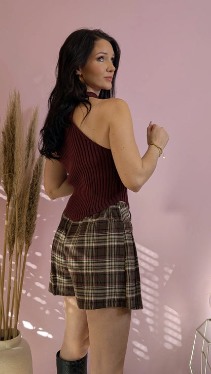 Karierter Hosenrock - Campus Queen
