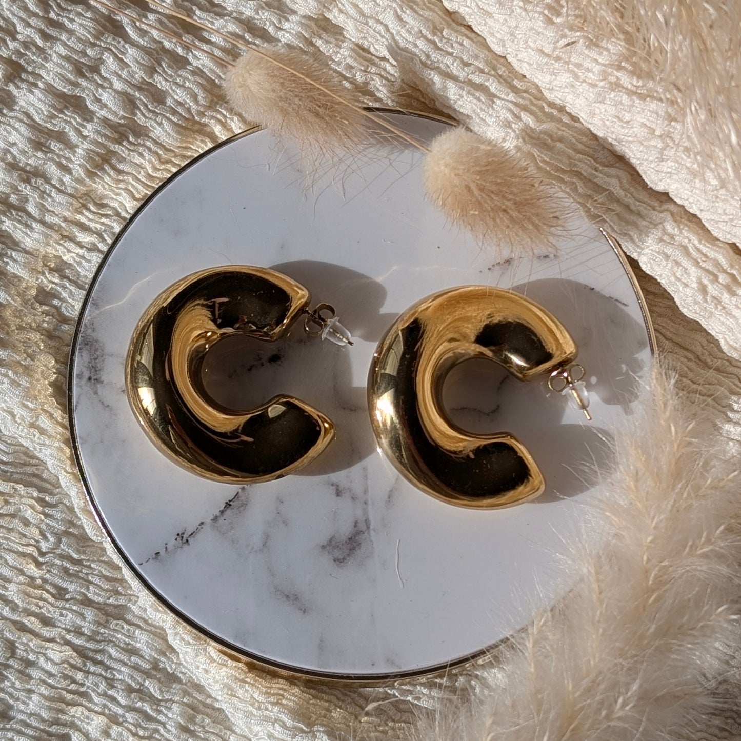 Ohrringe - Chunky Huggies