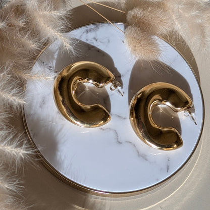 Ohrringe - Chunky Huggies