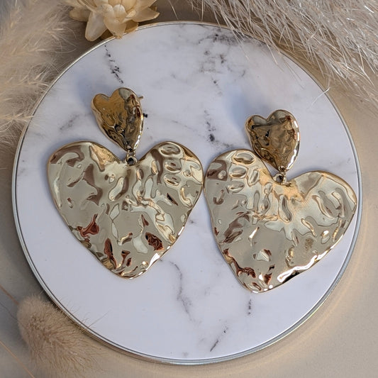 Ohrringe - Big heart