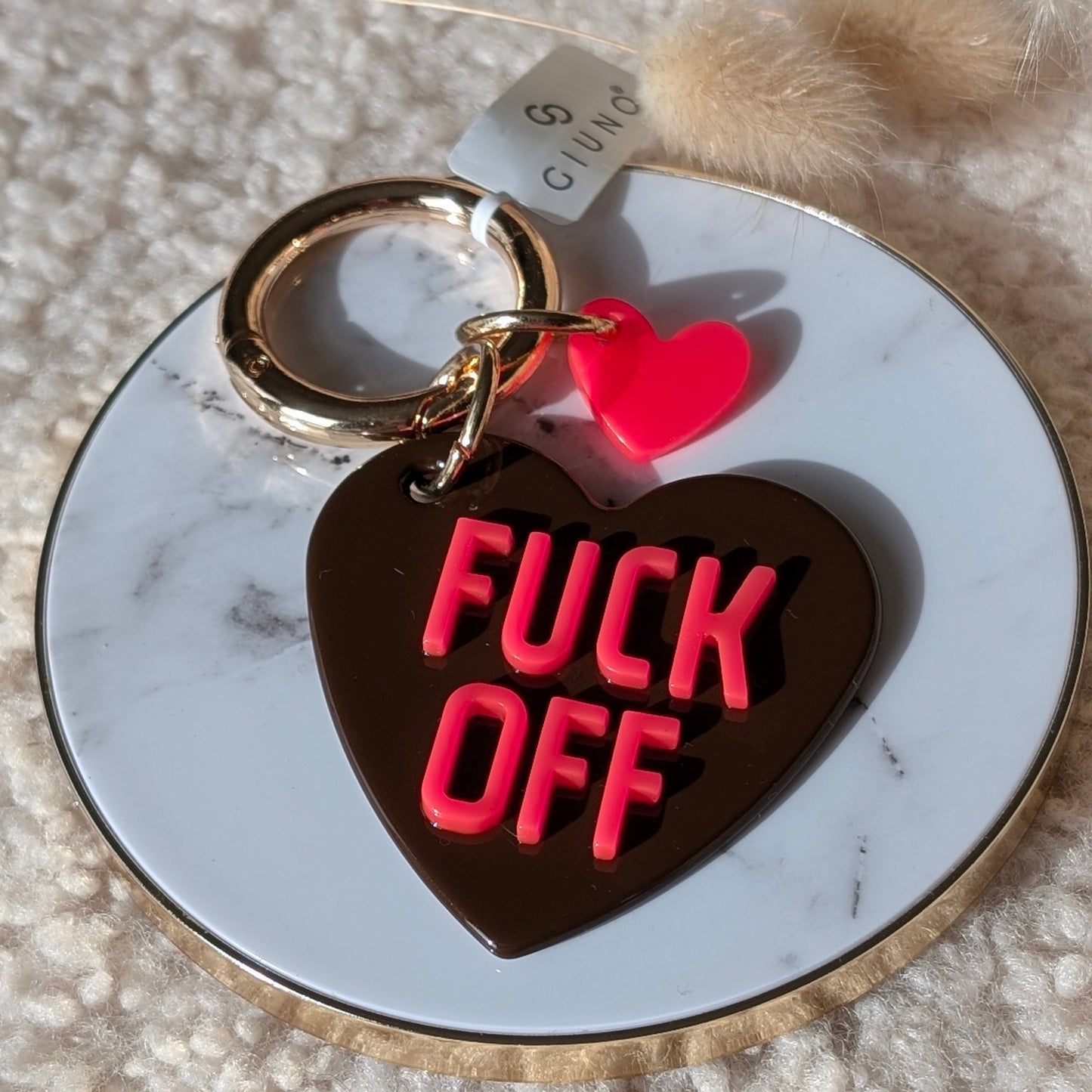 Anhänger - Heart Fuck off