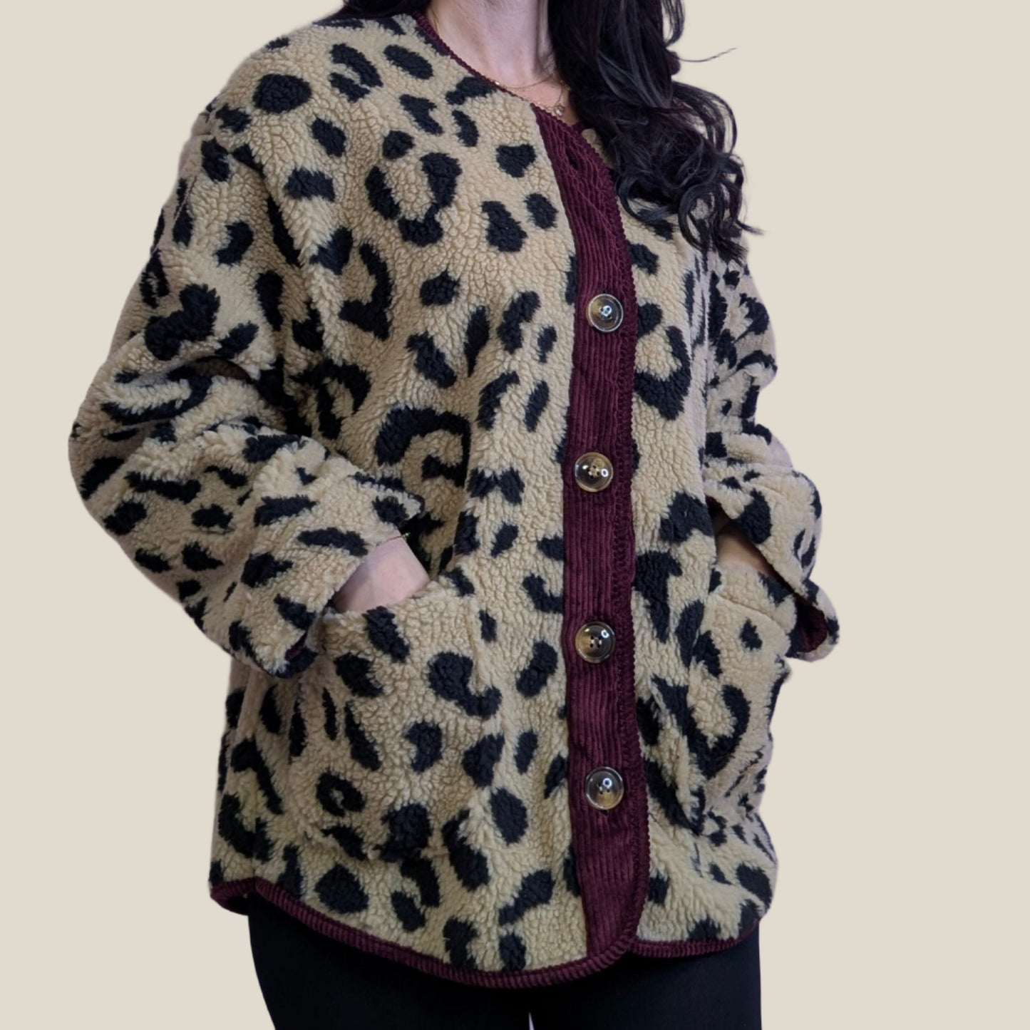Jacke - Leo Vibe Bordeaux