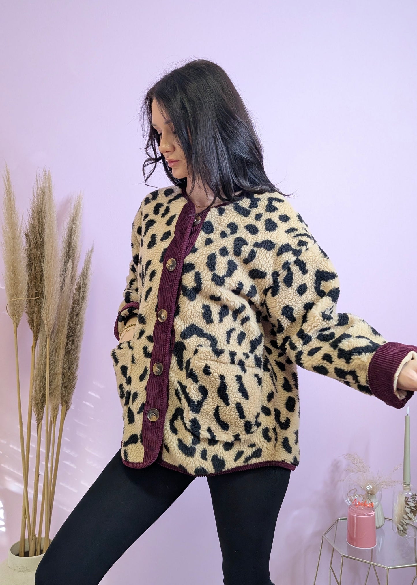 Jacke - Leo Vibe Bordeaux