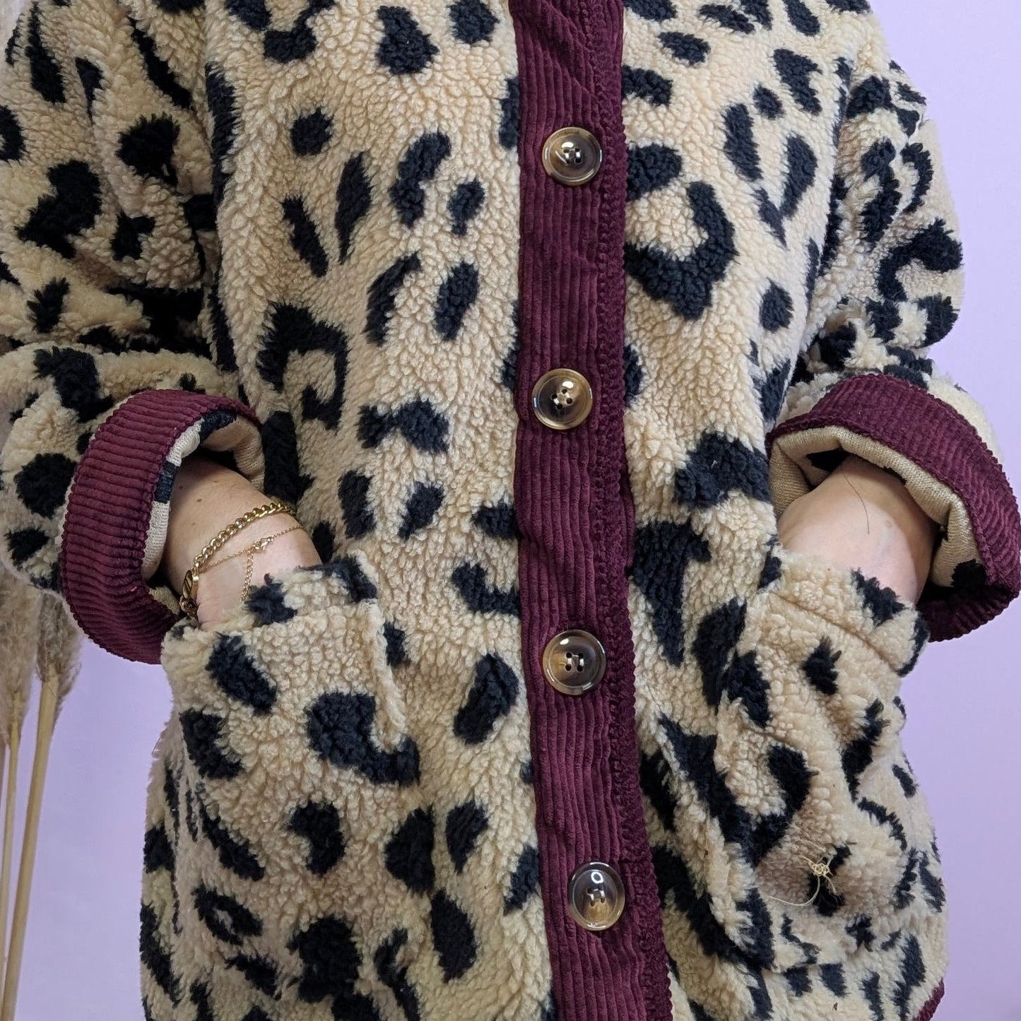 Jacke - Leo Vibe Bordeaux