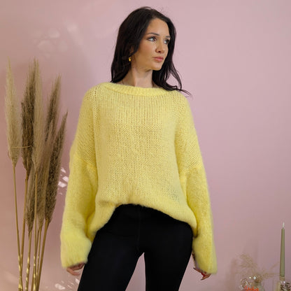 Pullover - Cotton Candy Gelb