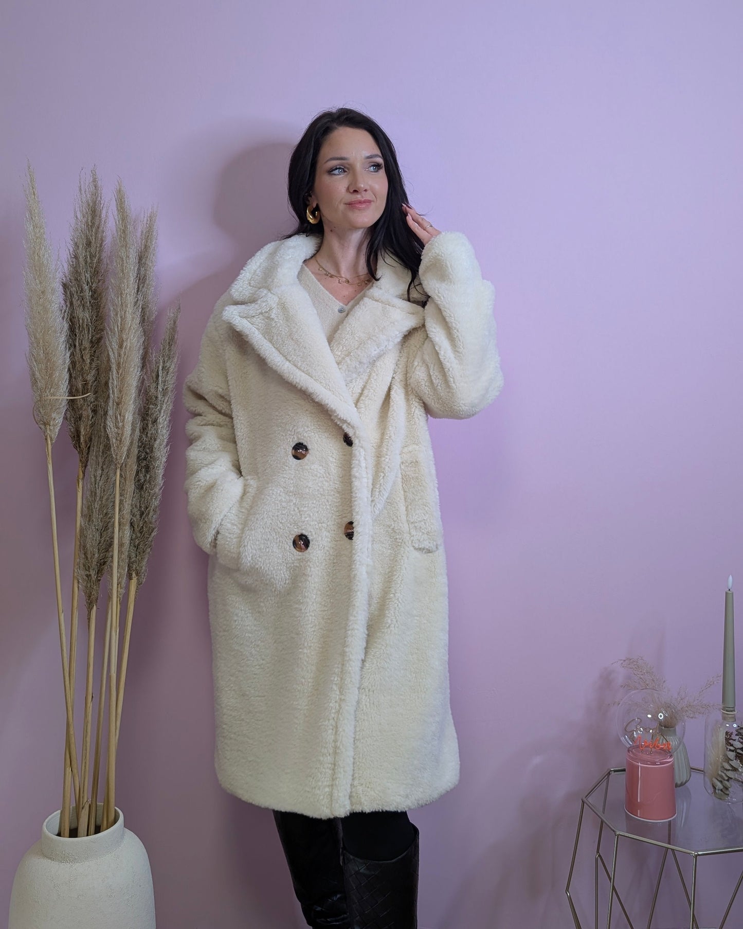 Teddymantel - offline Mode Creme