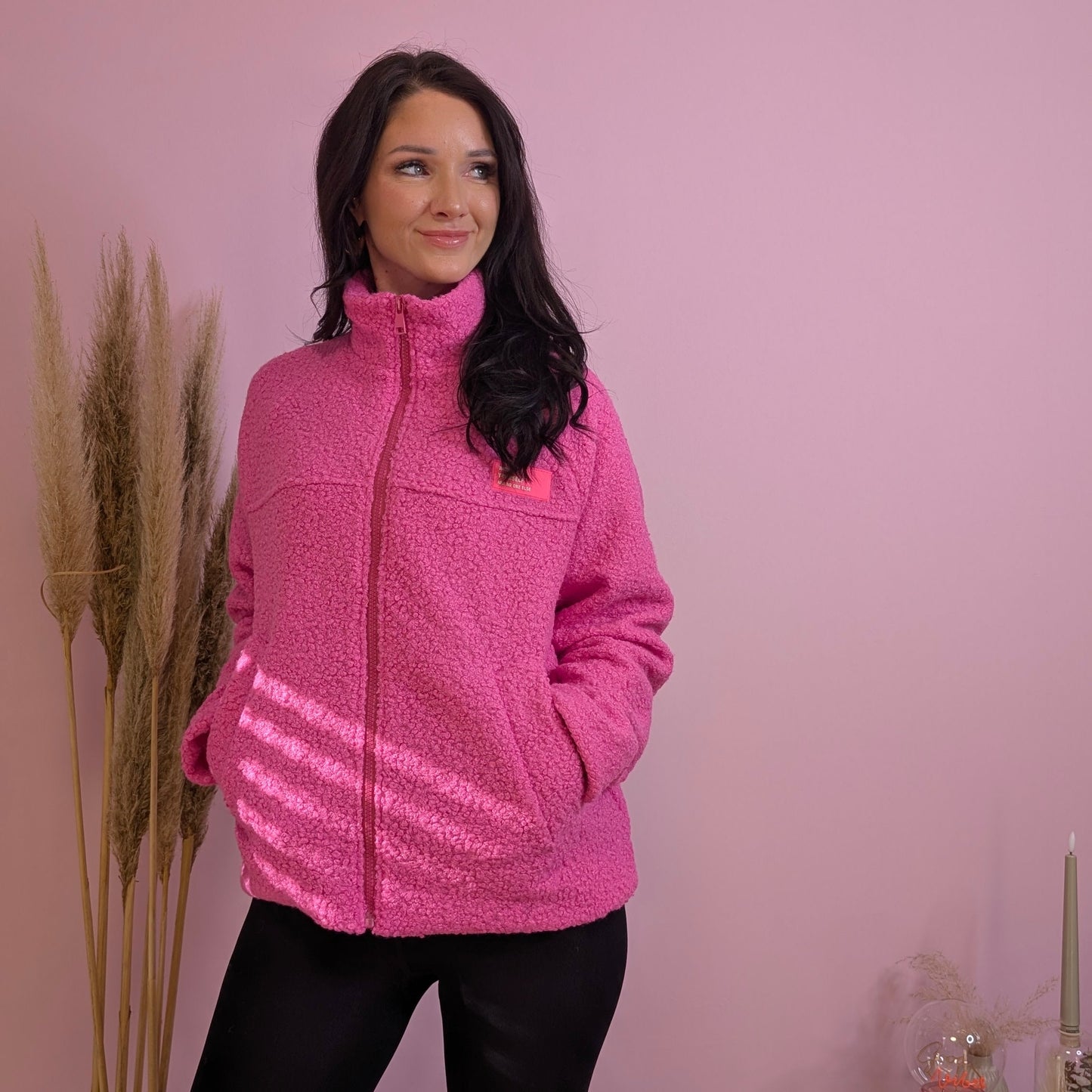 Teddyjacke - Sweetart Pink