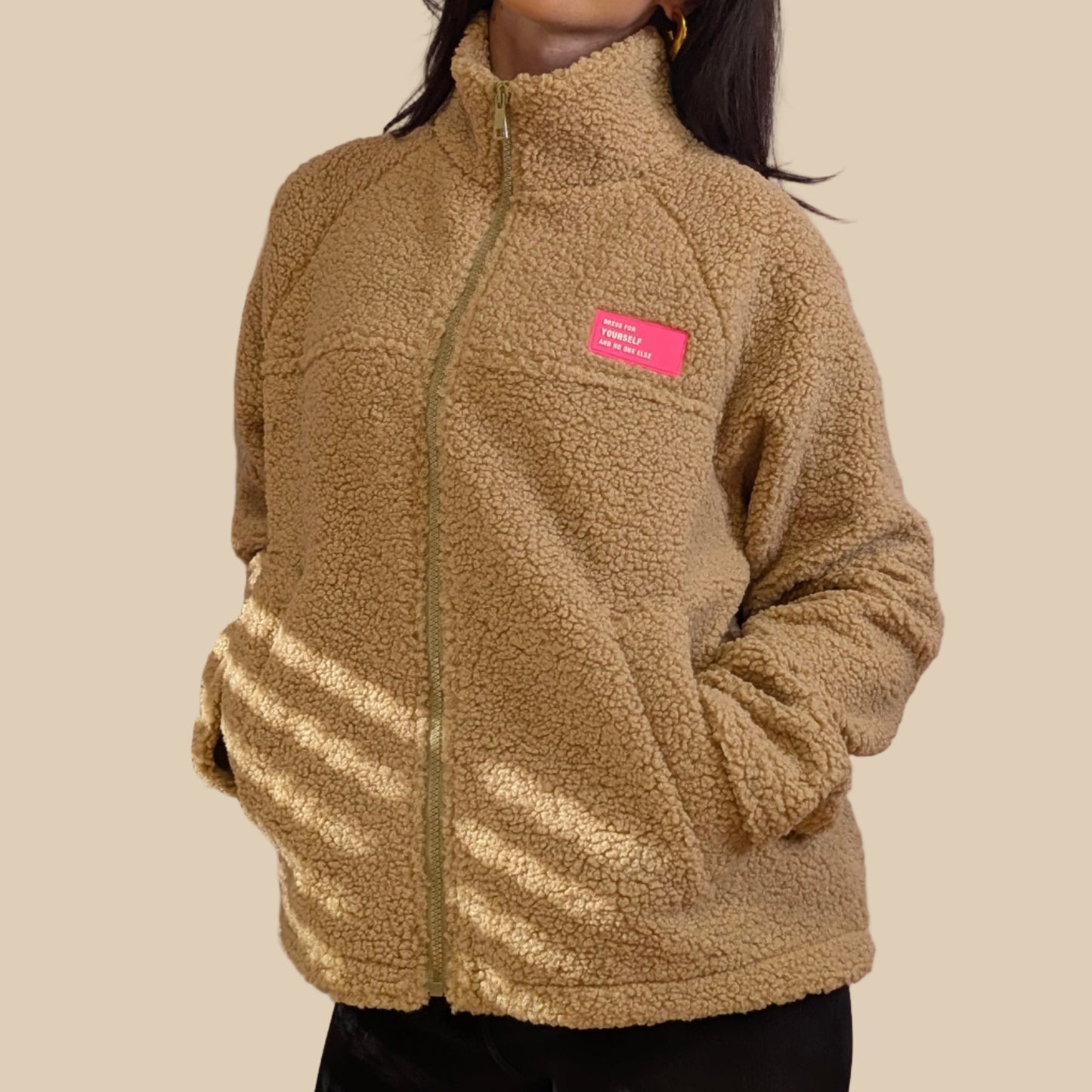 Teddyjacke - Sweetart Beige