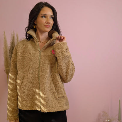 Teddyjacke - Sweetart Beige