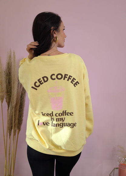 Pullover - Iced Coffee Gelb