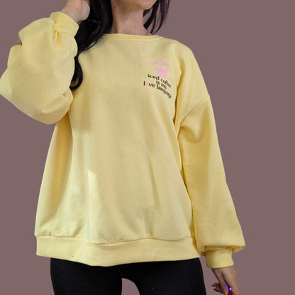 Pullover - Iced Coffee Gelb