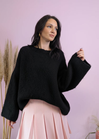 Pullover - Cotton Candy Schwarz