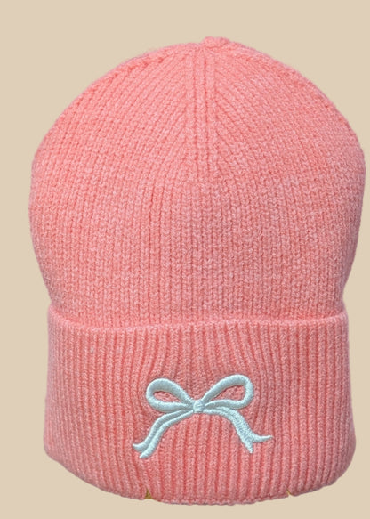 Strickmütze - Sweet Bow