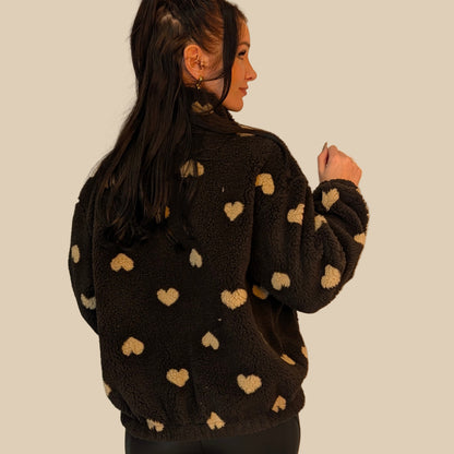 Teddy Zipper - Sweetheart Braun