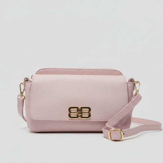 Handtasche - Echtleder Rosa