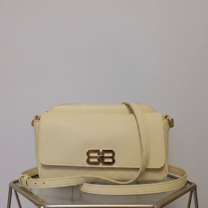 Handtasche Echtleder - Gelb