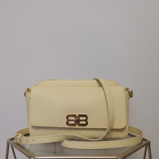 Handtasche Echtleder - Gelb