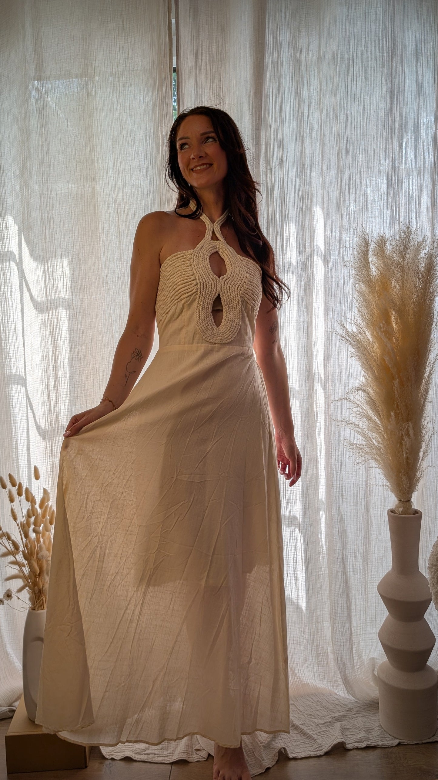 Kleid - Macramé