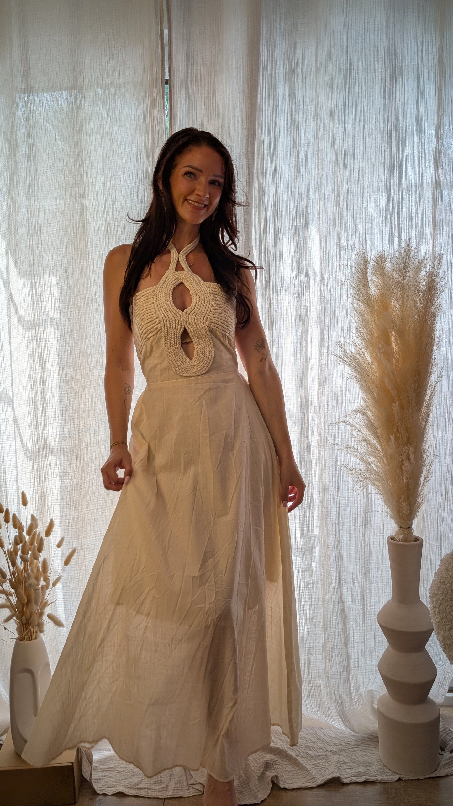Kleid - Macramé