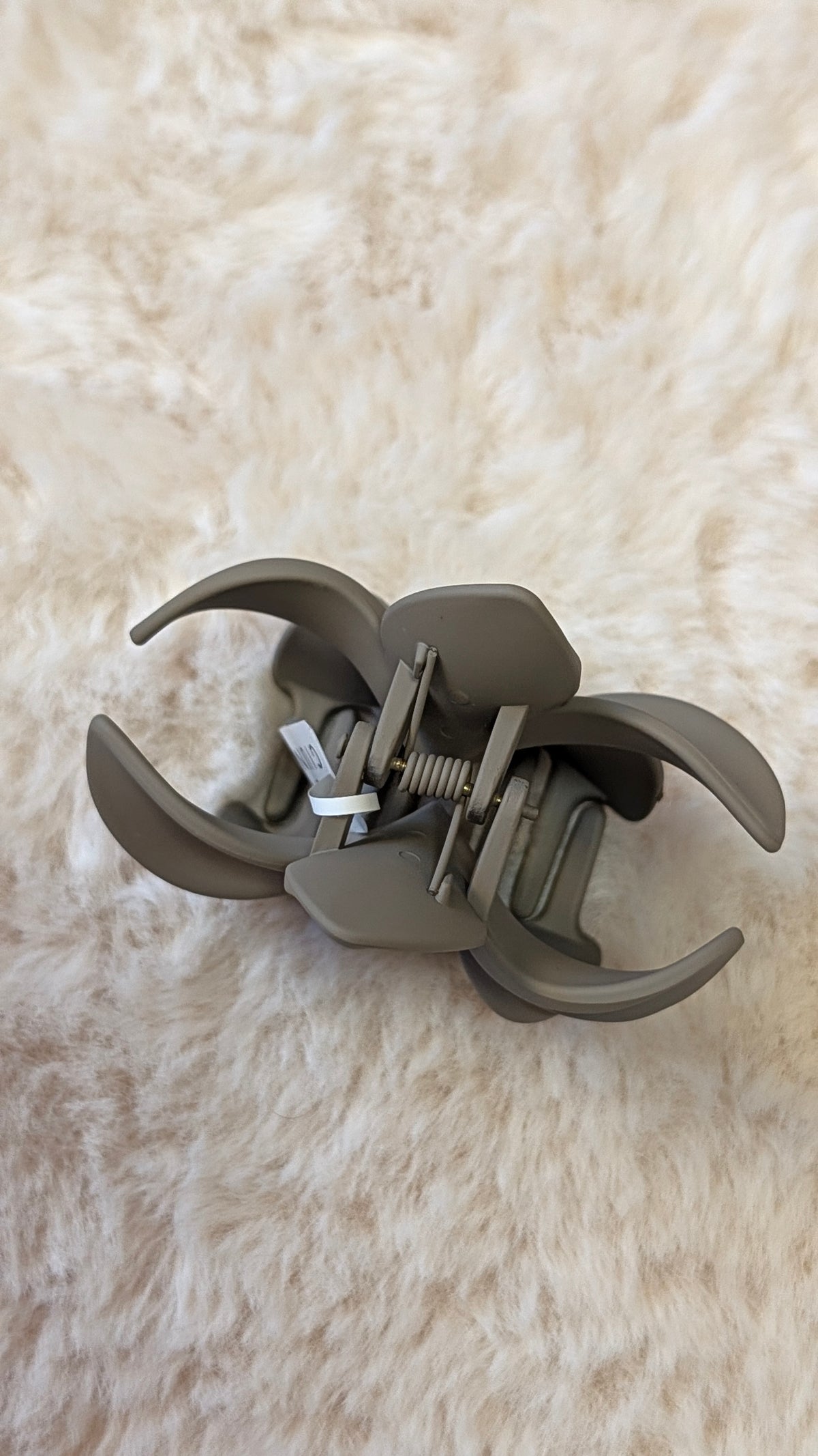 TAUPE Flower Clip