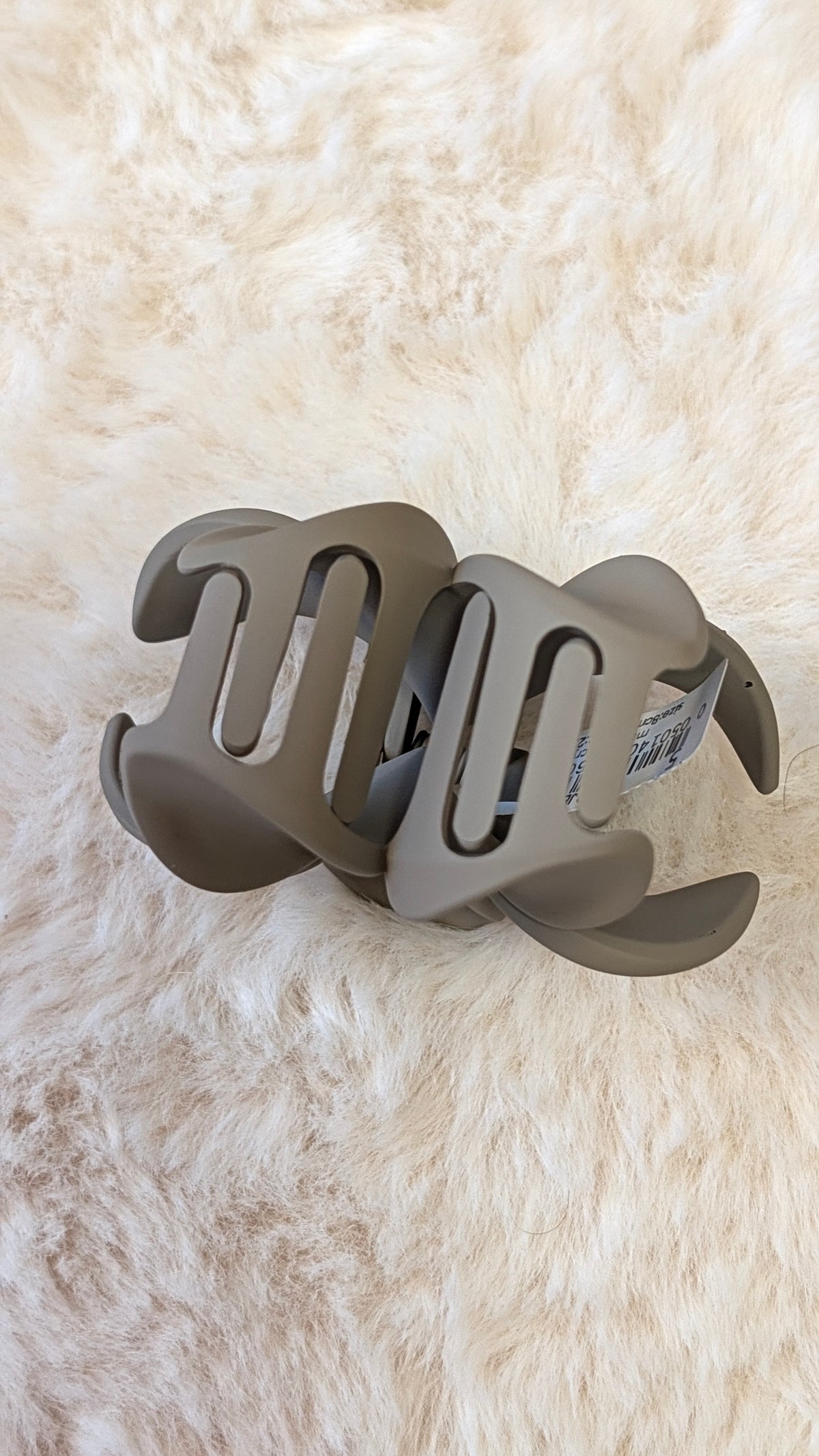 TAUPE Flower Clip