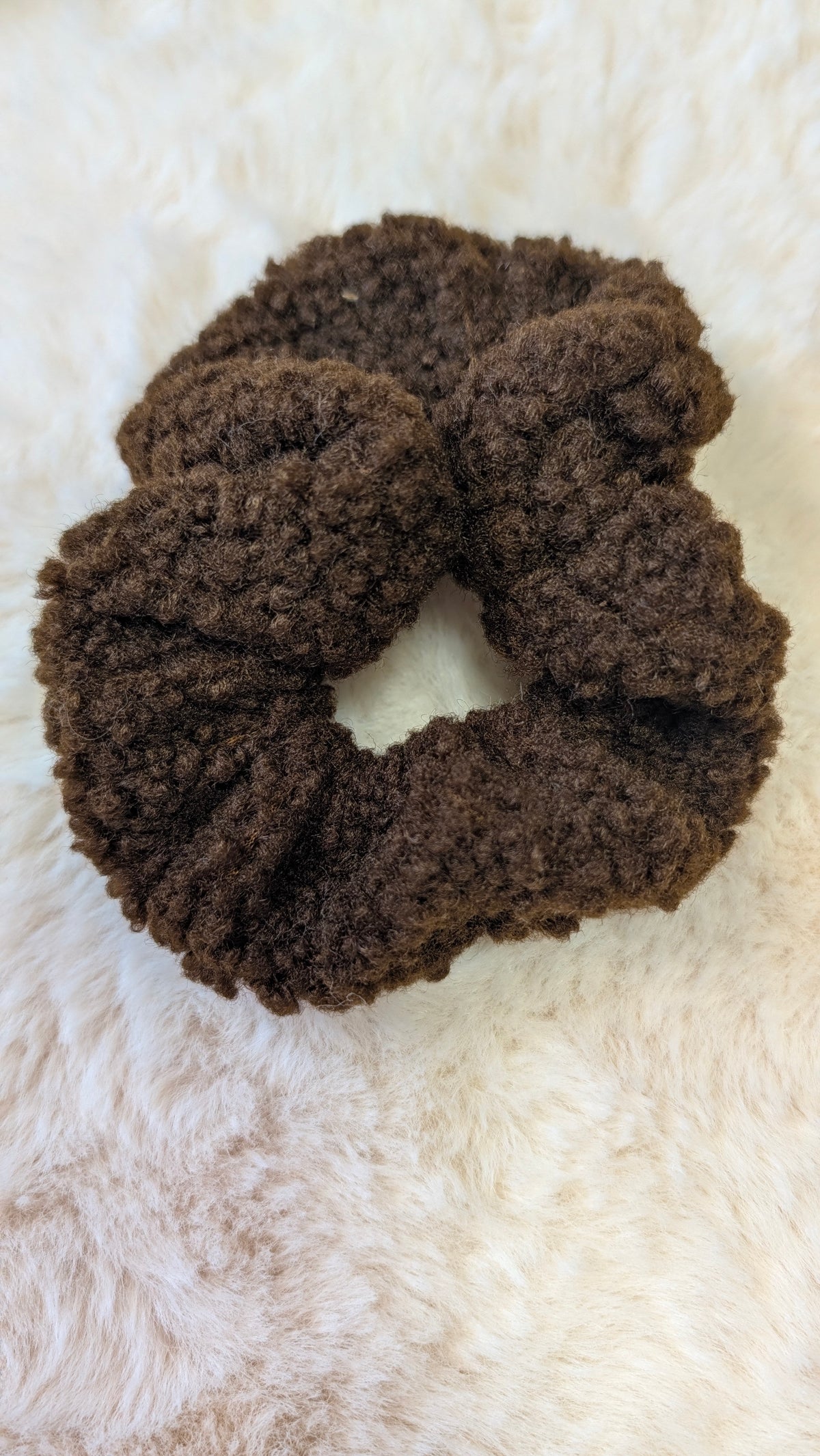 The TEDDY Scrunchie - Braun