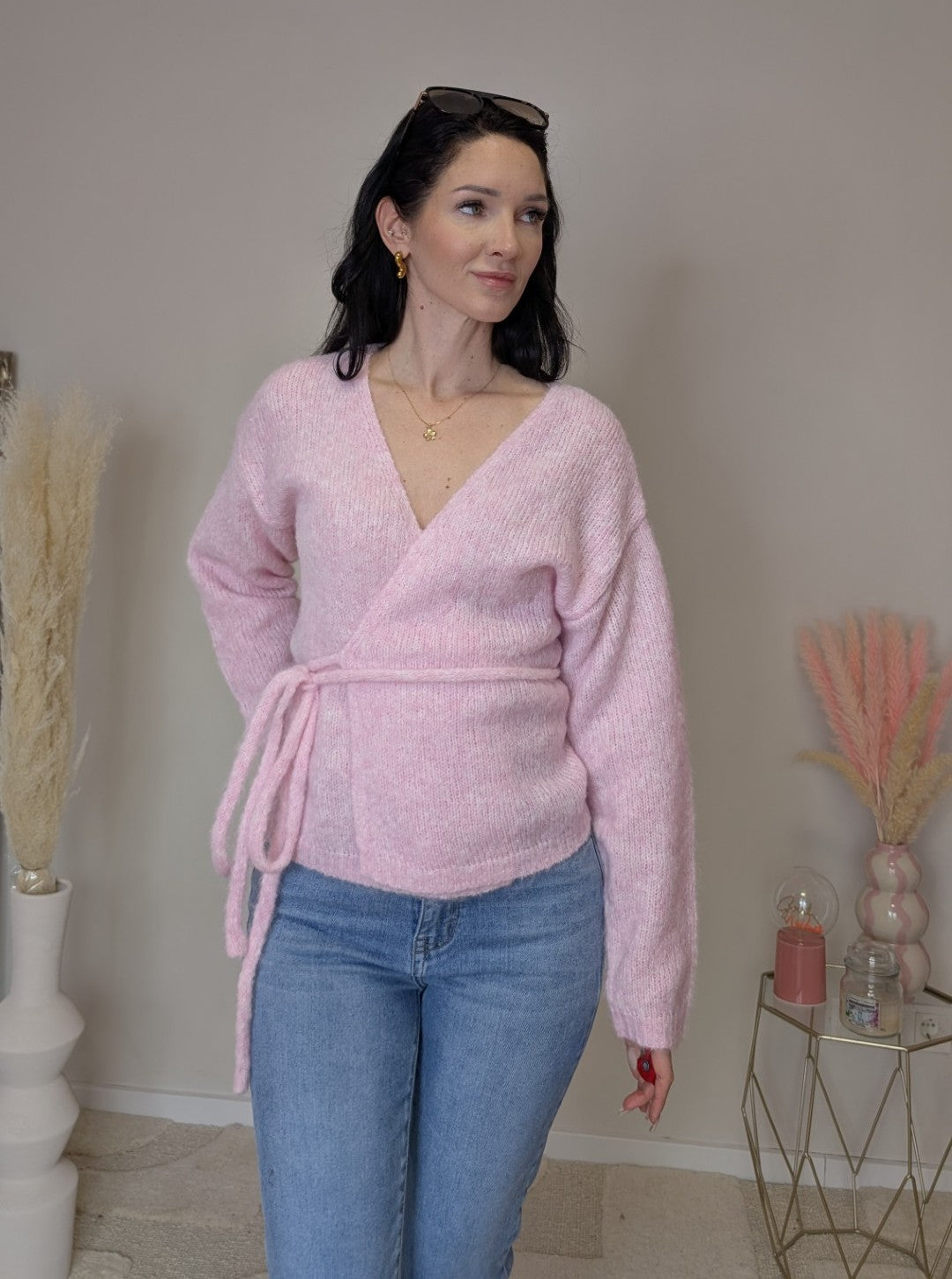 Cardigan "Peony Pink"