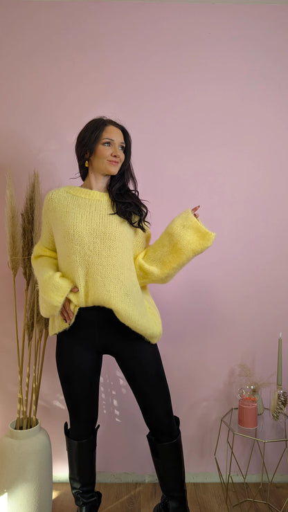 Pullover - Cotton Candy Gelb