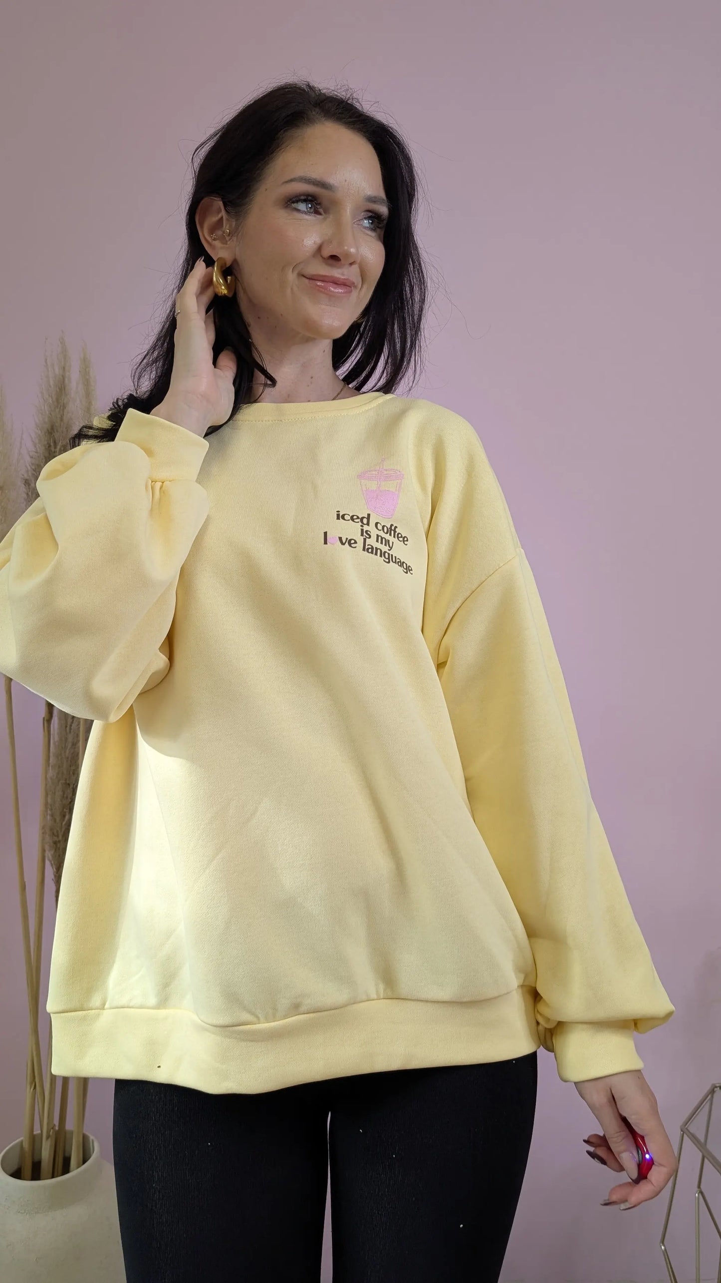 Pullover - Iced Coffee Gelb