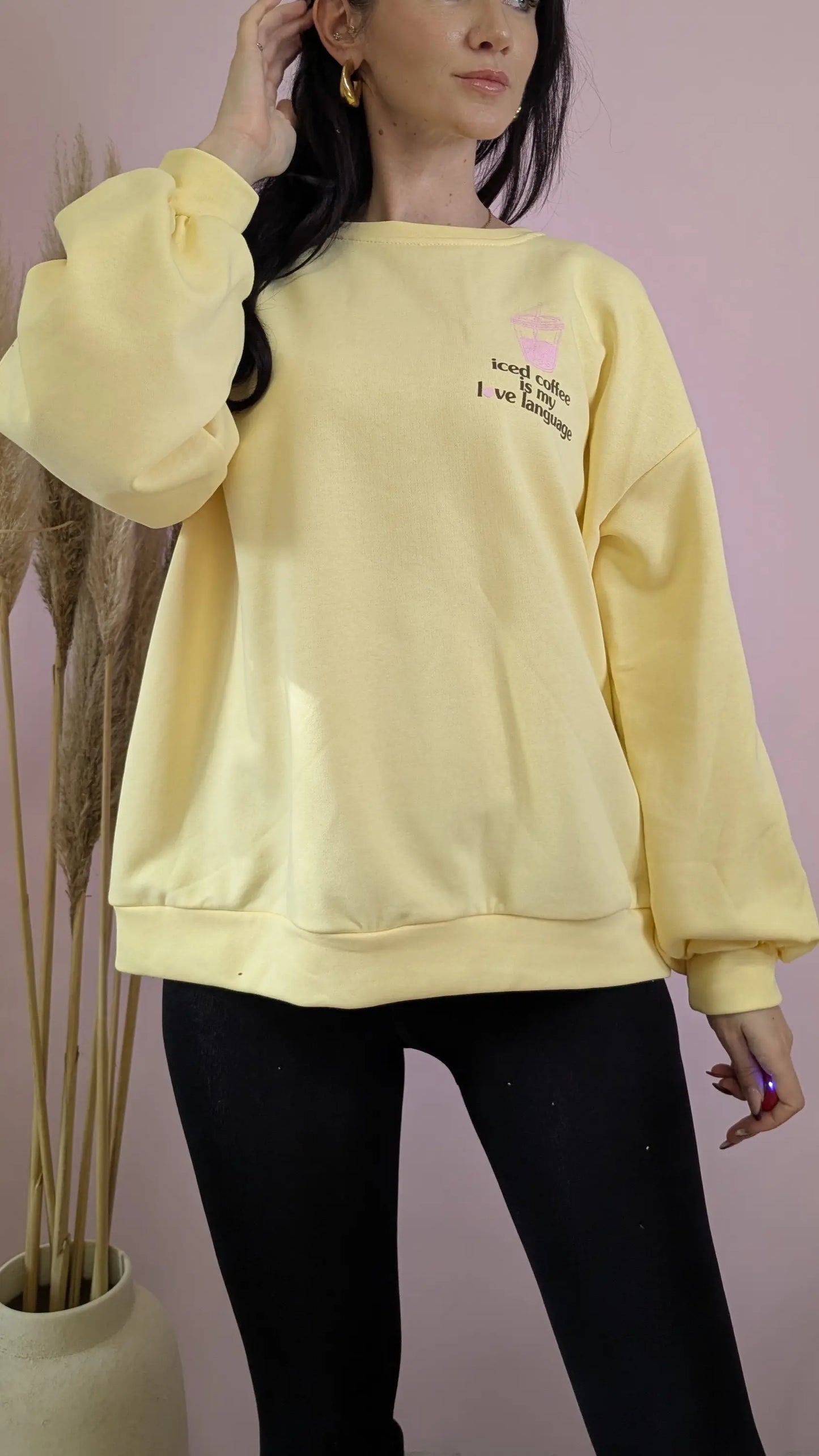 Pullover - Iced Coffee Gelb
