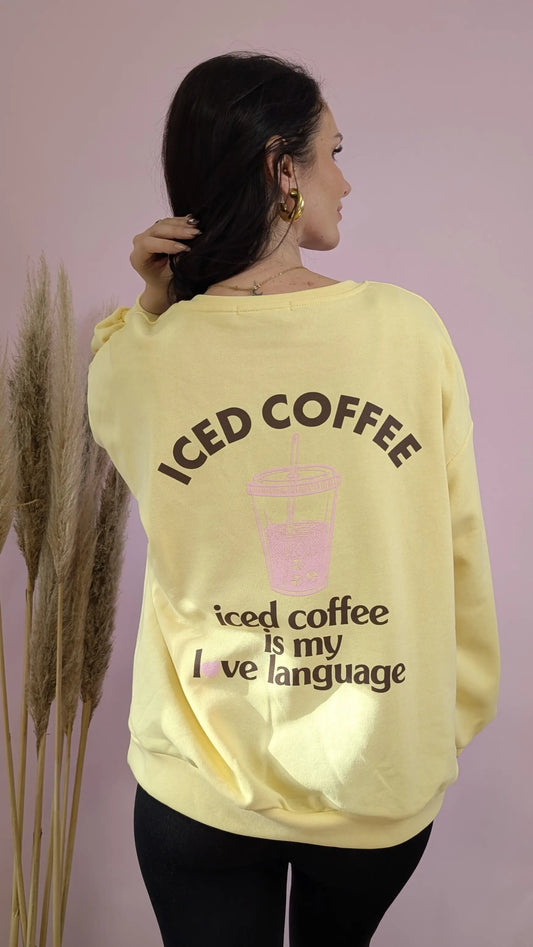 Pullover - Iced Coffee Gelb