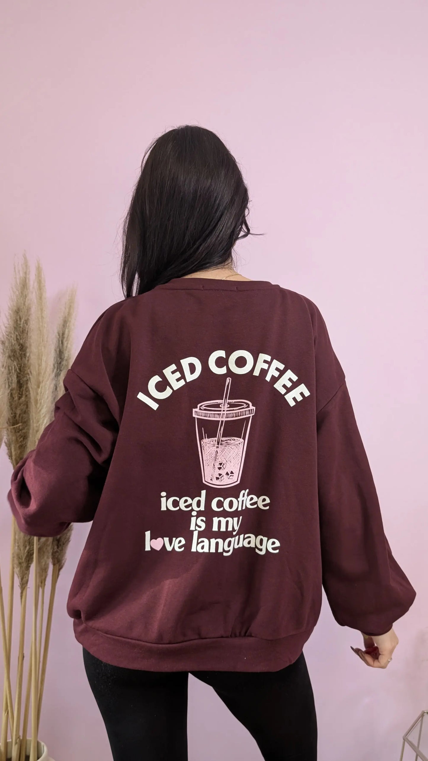 Pullover - Iced Coffee Bordeaux