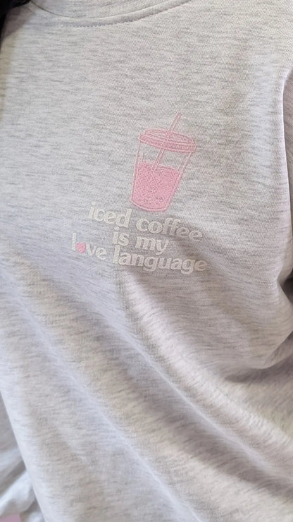 Pullover - iced Coffee Grau
