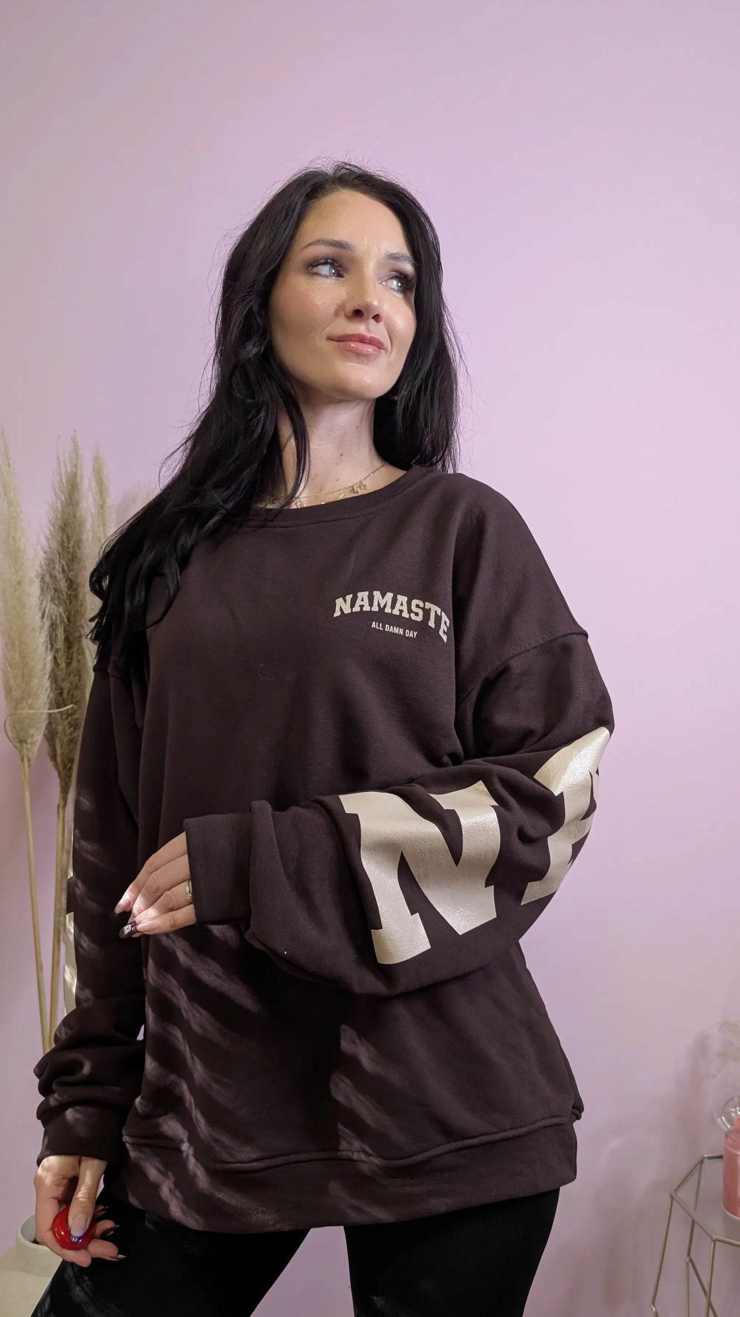 Pullover - Namaste Braun