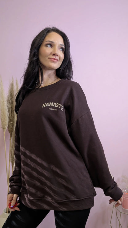 Pullover - Namaste Braun
