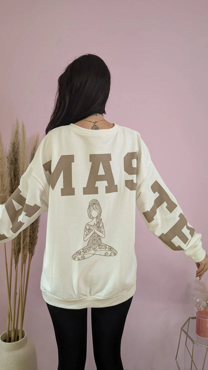 Pullover - Namaste creme