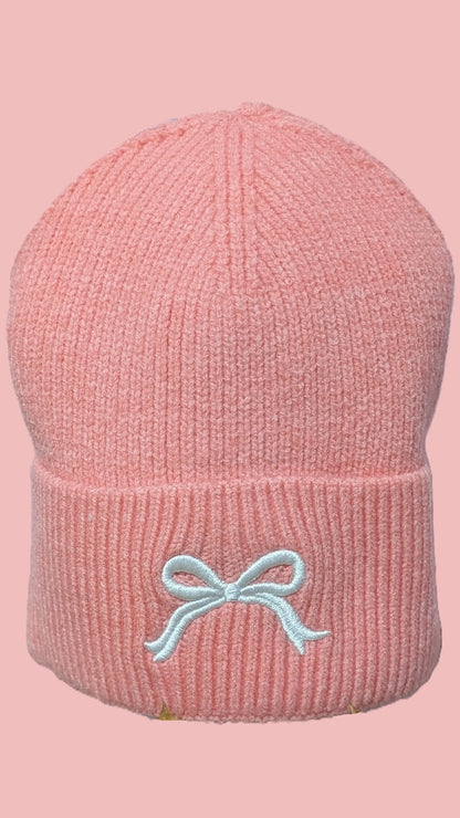 Strickmütze - Sweet Bow