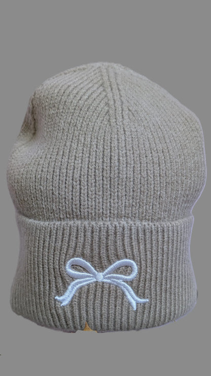 Strickmütze - Sweet Bow