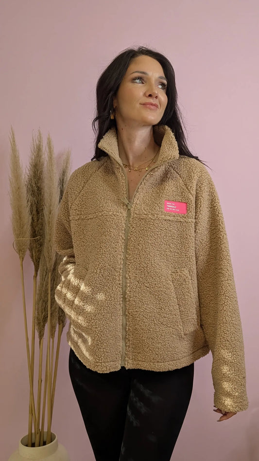 Teddyjacke - Sweetart Beige
