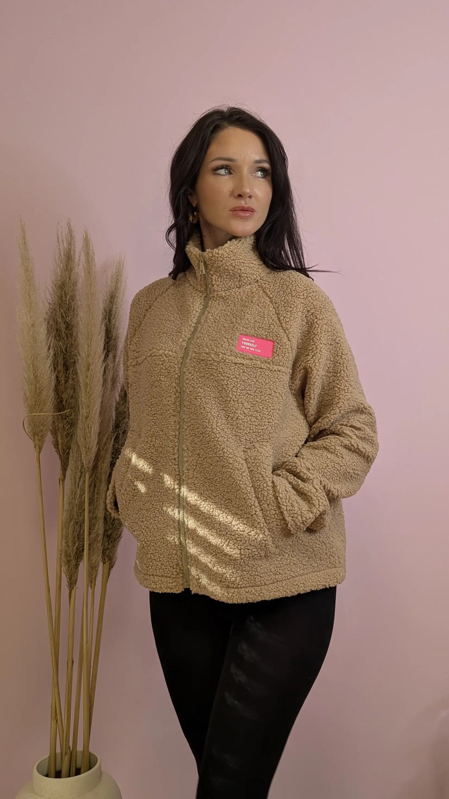 Teddyjacke - Sweetart Beige