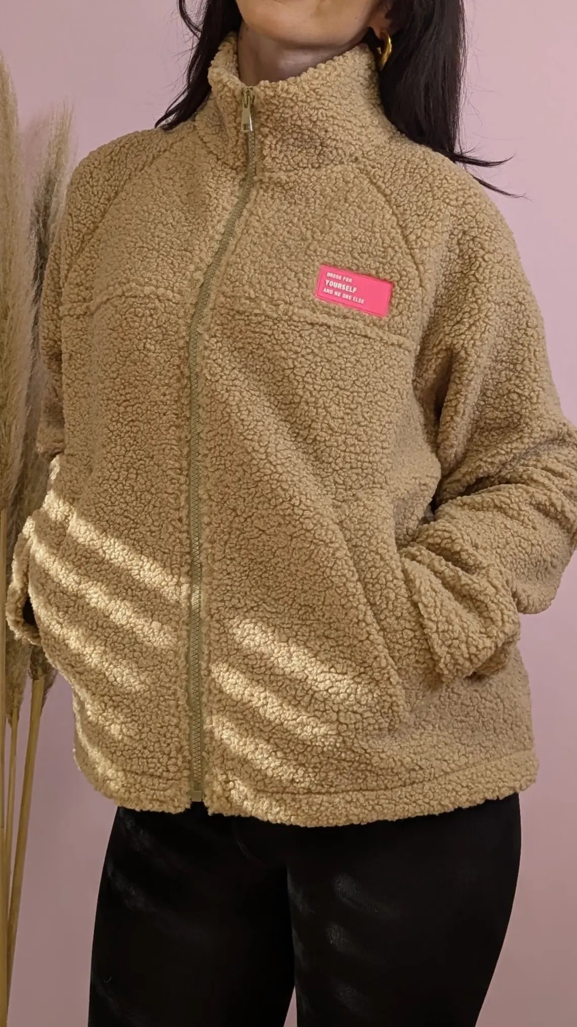 Teddyjacke - Sweetart Beige