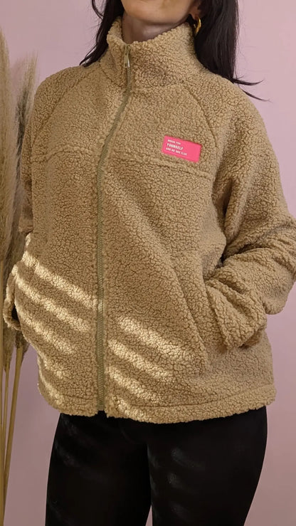 Teddyjacke - Sweetart Beige
